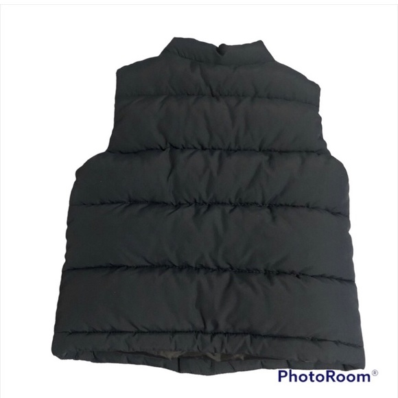 Janie and Jack Navy Red Accents Puffy Vest 2T Unisex Toddler - Picture 2 of 4